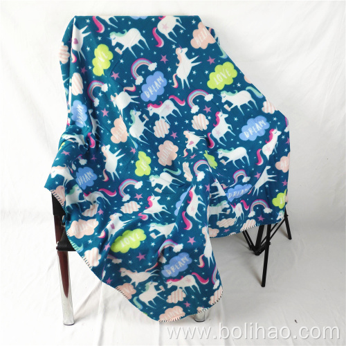 Direct Selling Sublimation Cheap Fleece Blankets in Bulk Baby Fleece Roll Blanket